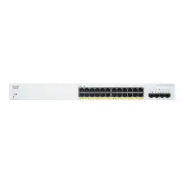 Cisco Business 220 Series CBS220-24P-4X - Commutateur - intelligent - 24 x 10 - 100 - 1000 (PoE+) ... (CBS220-24P-4X-EU)_1